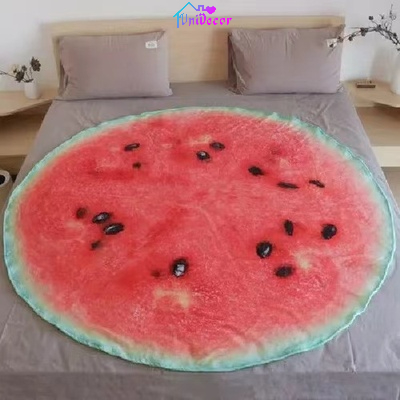 Chăn văn phòng chăn nỉ đa năng Pizza Burito Bắp cải Trứng ốp độc lạ 150cm