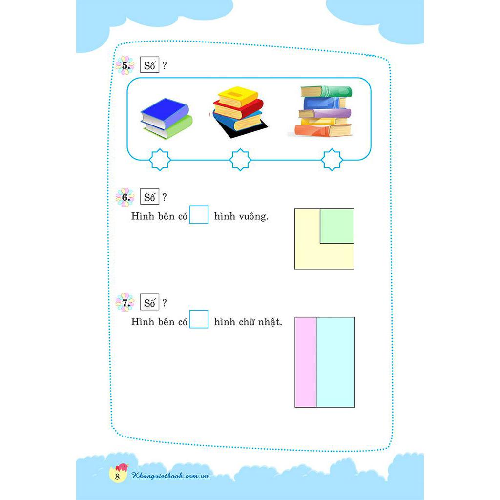 Sách 100 Đề Kiểm Tra Toán Lớp 1
