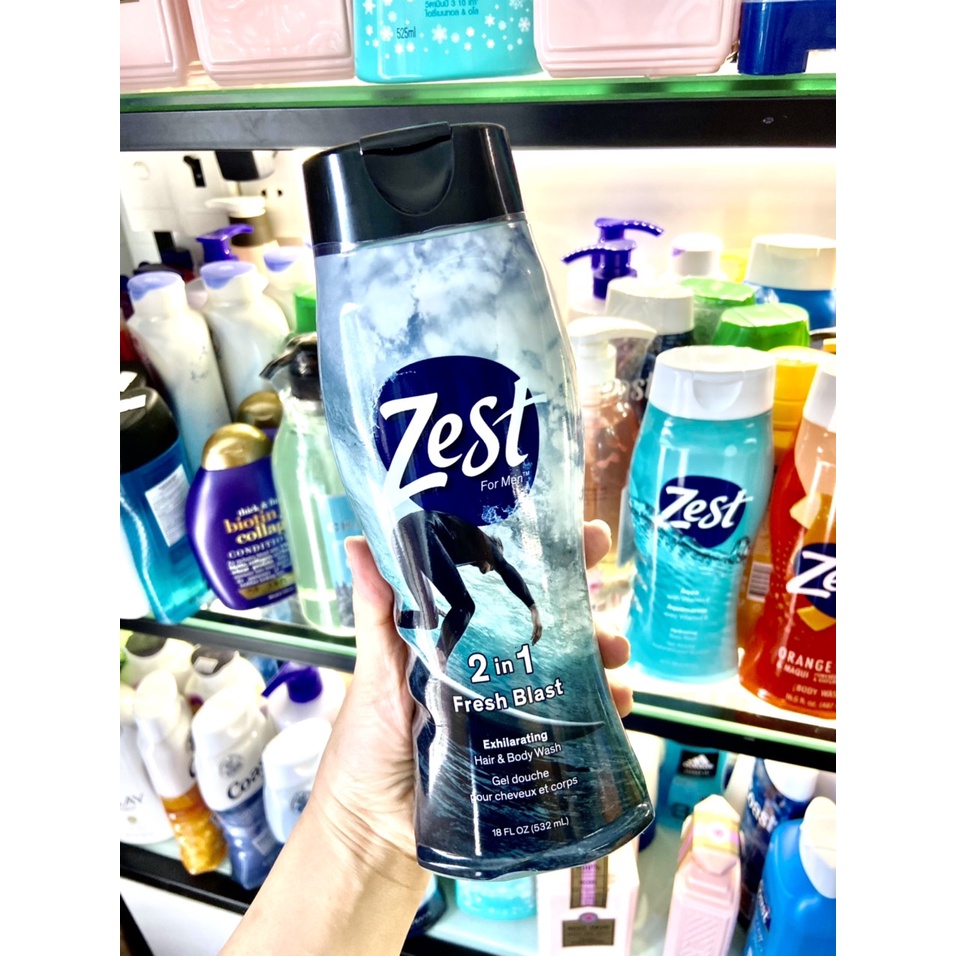 SỮA TẮM ZEST BODY WASH MỸ 532ml