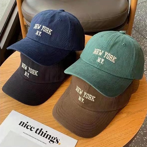 Mũ Lưỡi Trai Jussy Official Newyork Chất Vải Cotton Form Mềm Thoáng Mát Phong Cách Unisex