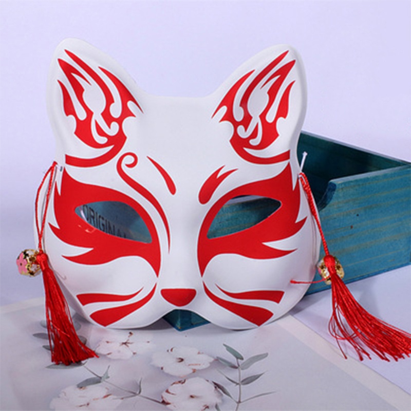 Mặt nạ hóa trang halloween hình cáo bằng nhựa
