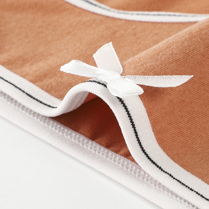 Quần Lót Nữ Cotton Cao Cấp 💖FREESHIP💖 Quần Lót Nữ Cute Đính Nơ Viền Kẻ AMYBRA B02 | BigBuy360 - bigbuy360.vn