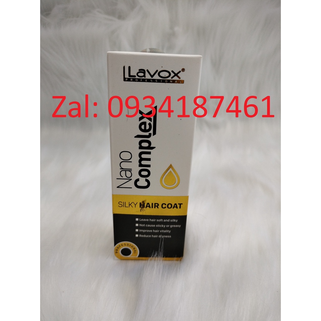 Serum tinh dầu dưỡng tóc lavox nano complex