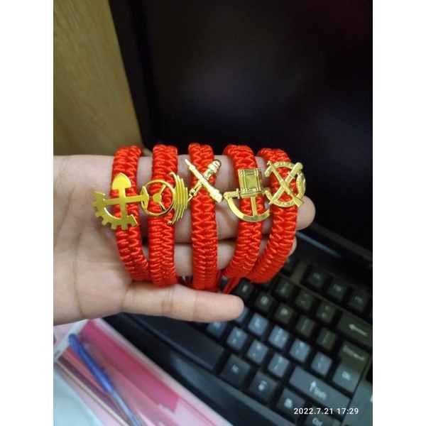 Vòng tay chỉ đỏ các ngành, quân binh chủng