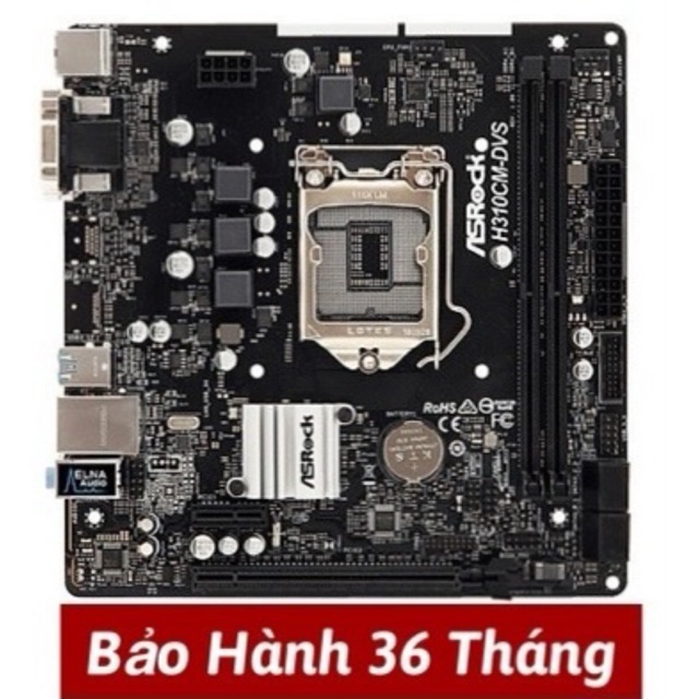 Main H310 Arock DVS Mới Bảo Hành 36 Tháng FPT Phân Phối