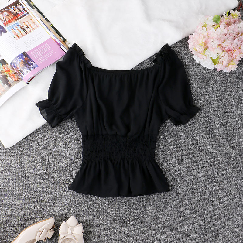 Áo BH tay ngắn phồng phong cách Hàn Quốc cho nữ