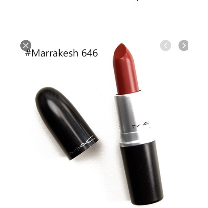 Son MAC chính hãng _ Matte Lipstick Rouge À Levres _ Bản full_602 CHILI, 646 MARAKESHI, 707 RUBY WOO