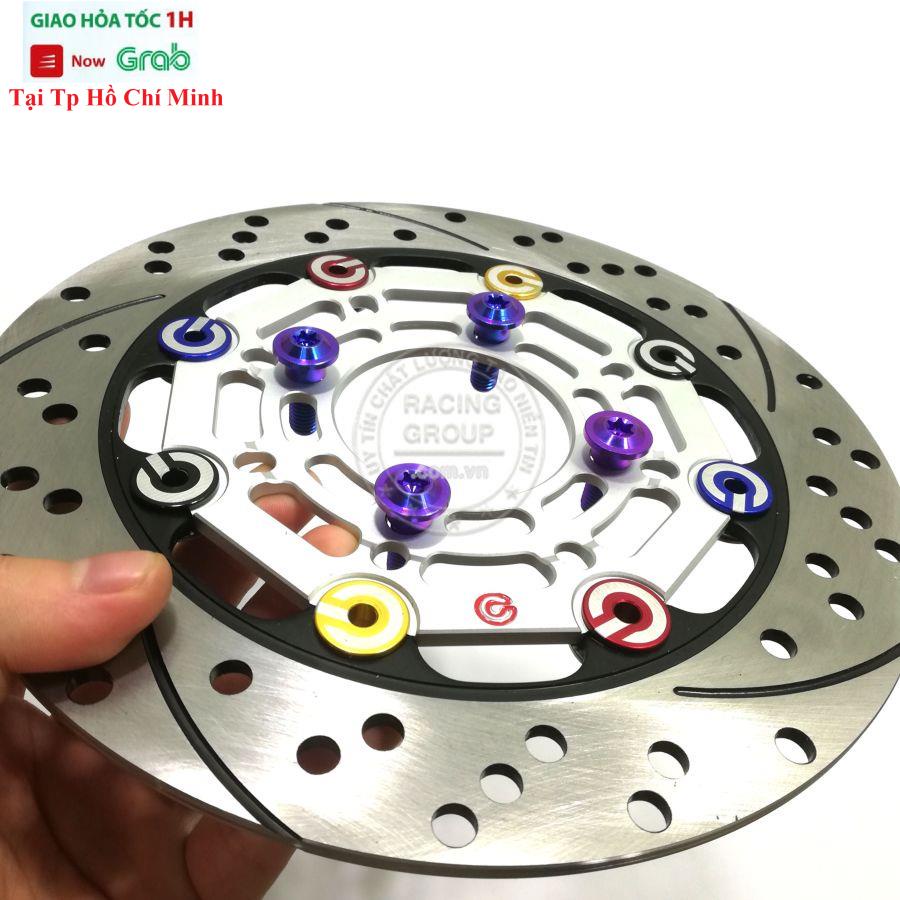 Đĩa thắng trước Exciter 135, Sirius, WaveS110 ,Nouvo 4, Air Balde Brem bo0 chưa kèm ốc