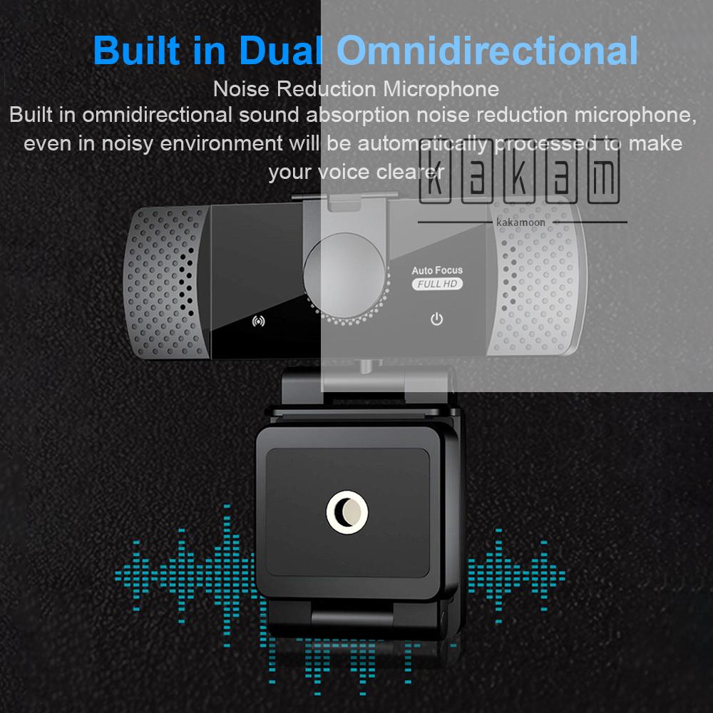 Webcam 1080p Hd 2mp Kèm Phụ Kiện Cho Máy Tính | BigBuy360 - bigbuy360.vn