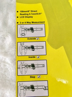 Thước kẹp điện tử.