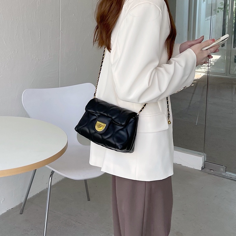 Túi đeo vai IELGY họa tiết hình thoi thời trang cho nữ