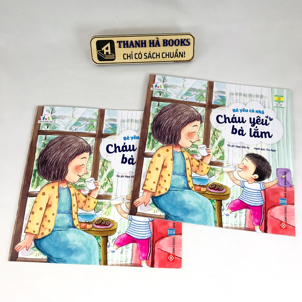 Sách - Bé Yêu Cả Nhà (Bộ 4 quyển), (lẻ tùy chọn)