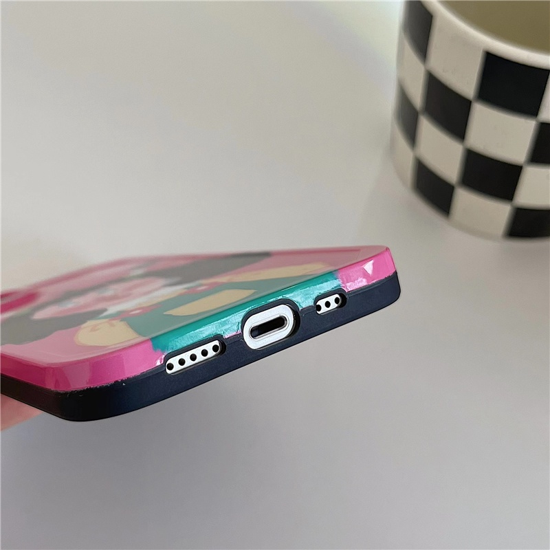 Ốp Điện Thoại Mềm Hình Cô Gái Cho IPhone13promax iPhone13Pro IPhone12ProMax I12 Iphone11PROMAX IX/XS MAX XR I7/8plus I13