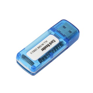 Multi All in 1 USB 2.0 Memory Card Reader Adapter For M2 SD SDHC DV Micro SD