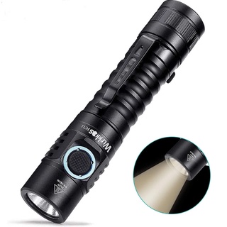 Đèn pin LED Wurkkos FC11 bỏ túi sáng tối đa 1300LM 90CRI hỗ trợ sạc USB A-C 6 cấp có bộ nhớ IP67 18650