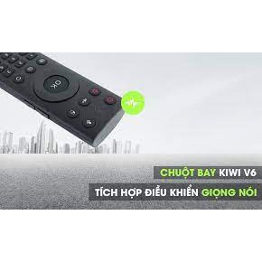 Chuột bay kèm điều khiển giọng nói kiwi V6, điều khiển voice V6 cho Androi box, smart tivi