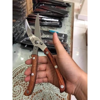 KÉO CẮT GÀ SEKI (khóa tích hợp giữa thân kéo)