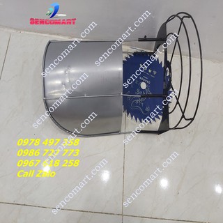 Lồng gặt lúa gắn máy cắt cỏ tặng lưỡi cắt cỏ nhật bản