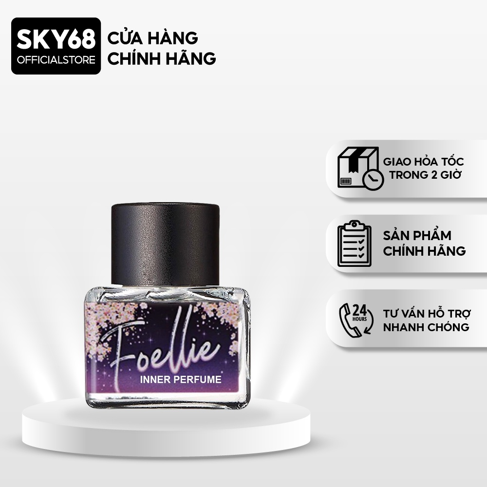 Nước hoa vùng kín hương đào ngọt ngào Foellie Eau De Innerb Perfume 5ml - Cherry Blossom