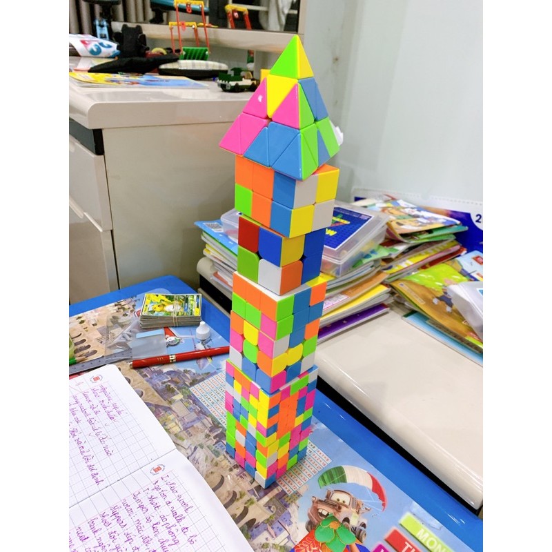 Rubik's 2x2, 2x2x3; 3x3x3; 4x4x4;5x5x5