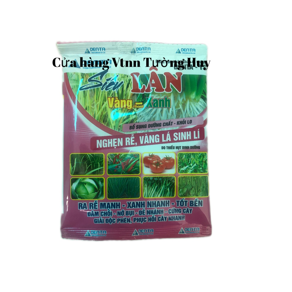 Phân bón Siêu lân ra rễ