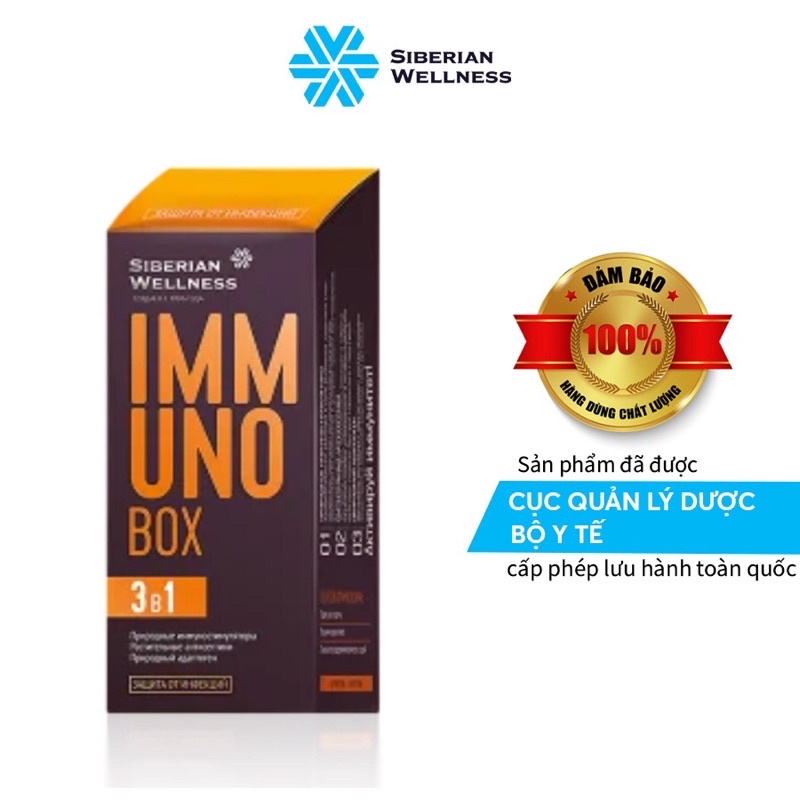 [Kho Việt]Immuno box - Siberian wellness, tăng cường đề kháng