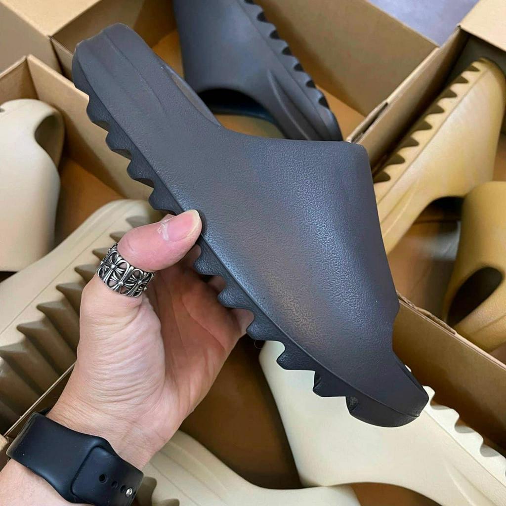 Dép Yeezy Slide SS22 vân nhám full box, dép YZ Slide bản chuẩn 1:1 đủ màu nam nữ