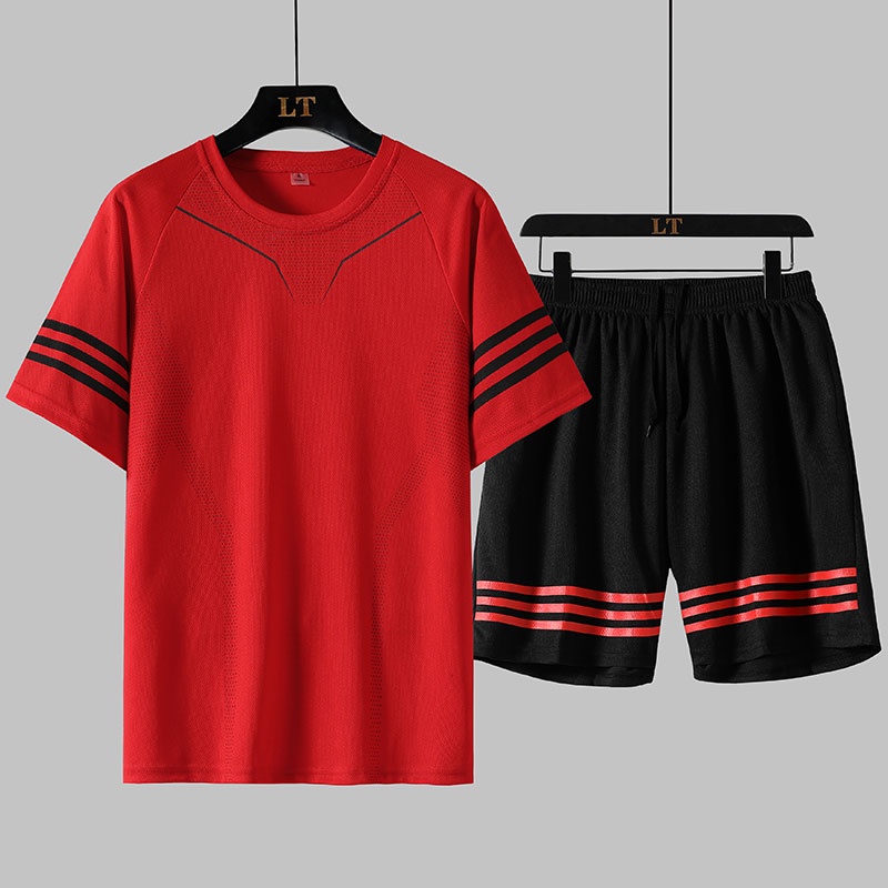 Set Áo Thun Tay Ngắn + Quần Short Cho Nam