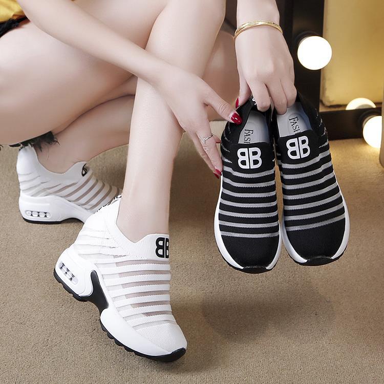 Giày Thể Thao Nâng Chiều Cao 8Cm Dành Cho Nữ