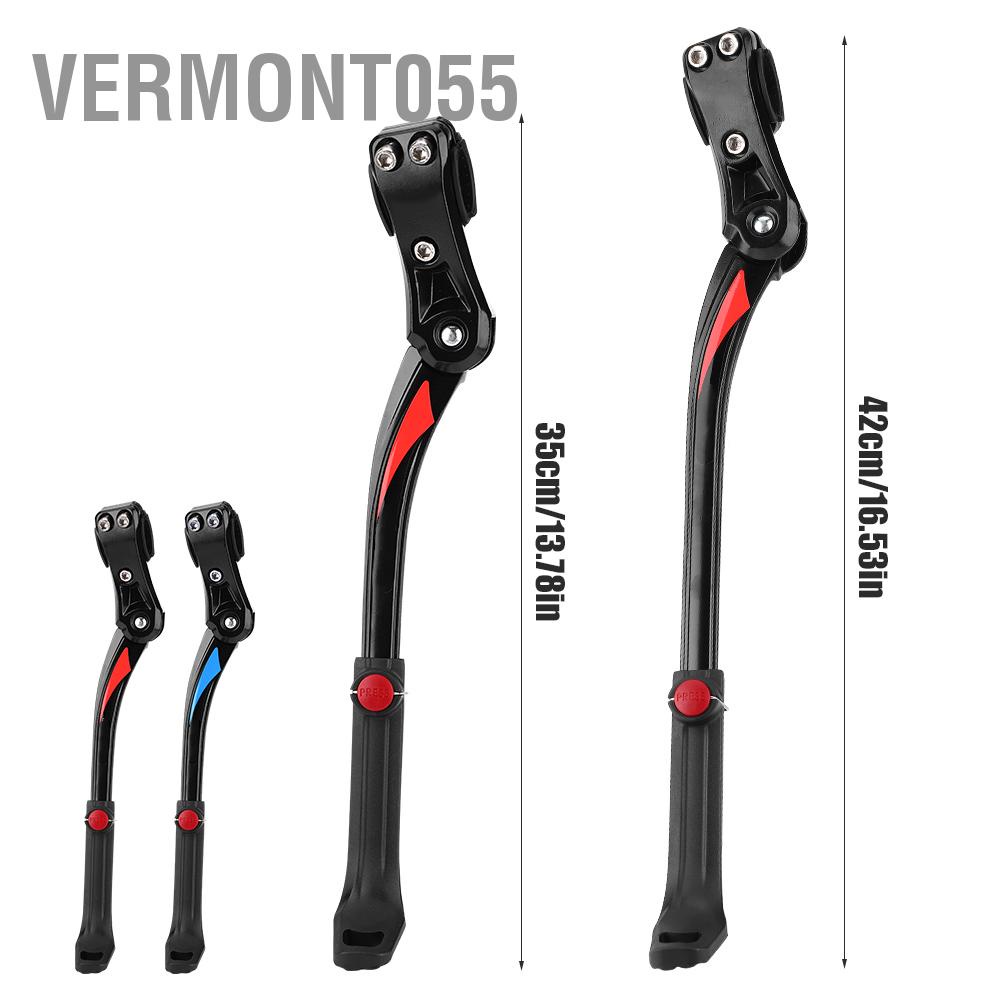 Vermont055 Vermont055 Xe đạp hợp kim nhôm Kickstand Phụ kiện đi xe cho leo núi