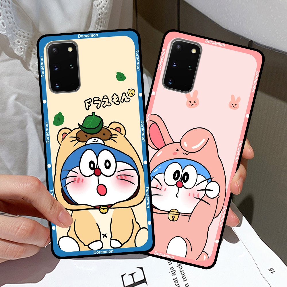 Ốp lưng Samsung S20 / S20 Plus / S20+ / S20 Ultra / S20 FE in hình cặp đôi doremon, hổ, khủng long dễ thương
