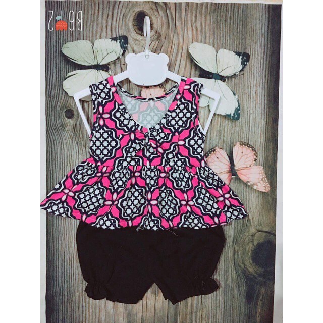 Bộ bèo bé gái 1-5T hàng bao chất