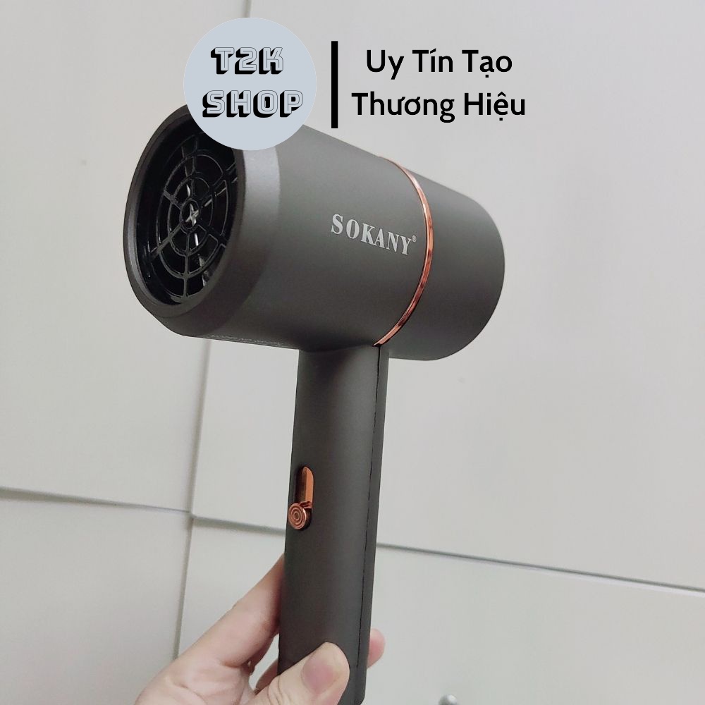 Máy sấy tóc tạo kiểu tóc SOKANY SK-2202 công suất lớn 1200W phù hợp cho cả gia đình và salon tóc - T2K Shop
