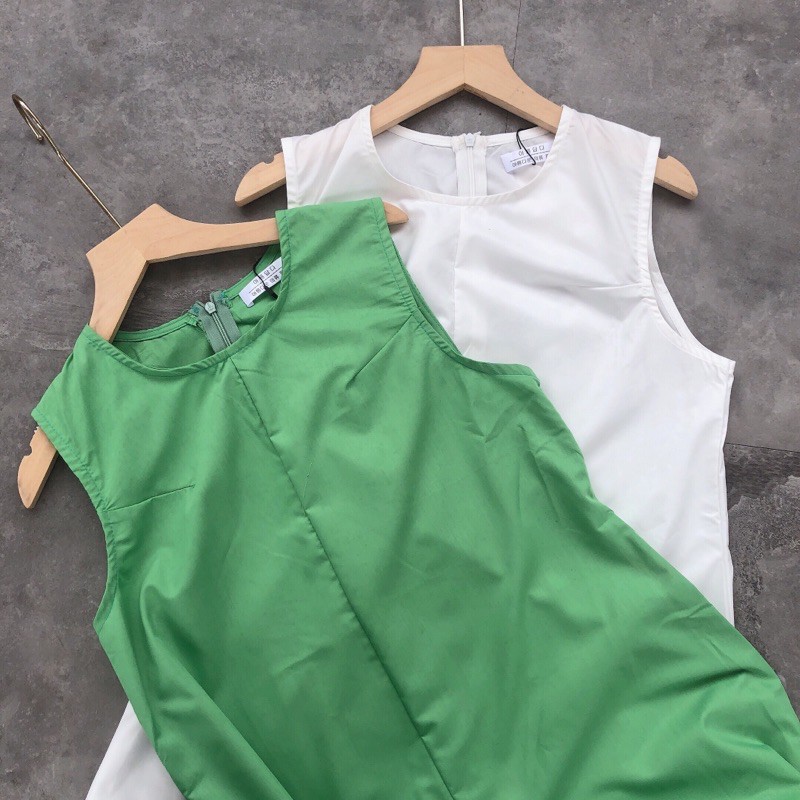 Đầm dáng suông đuôi cá sát nách