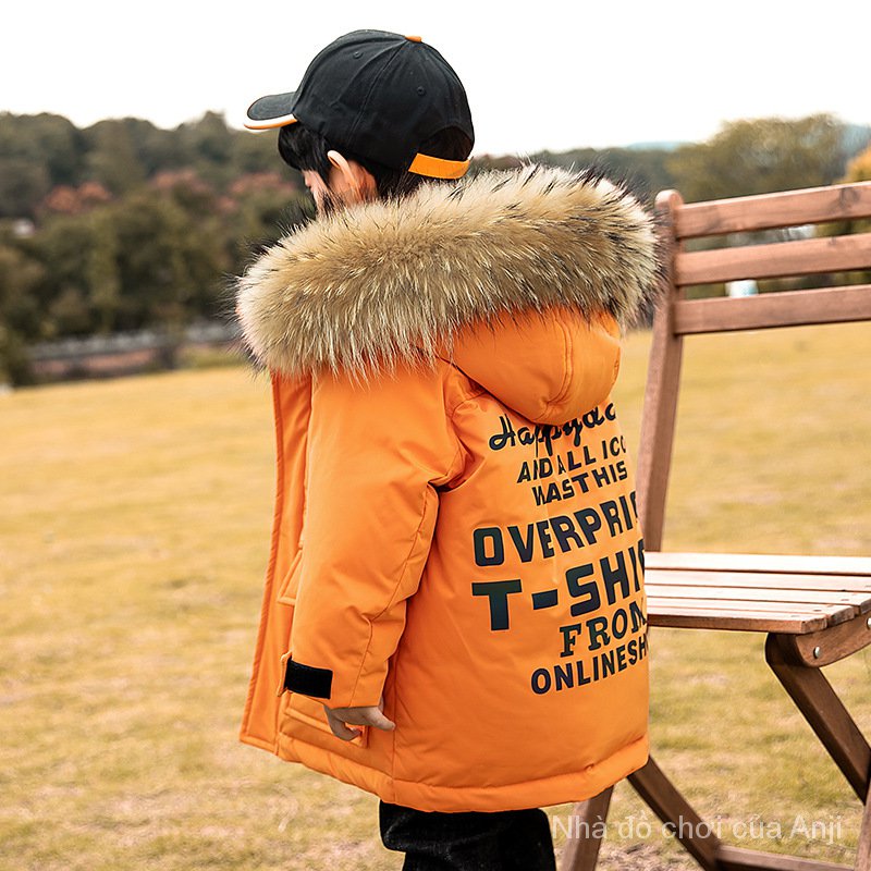 Children Baby Boys Coat For Baby Long Thick Winter Coat