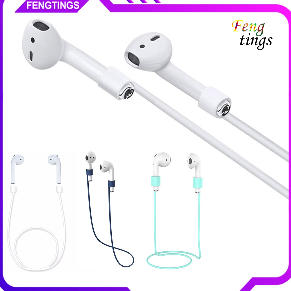 Dây silicon đeo cổ giữ chống rơi thích hợp cho tai nghe bluetooth airpods