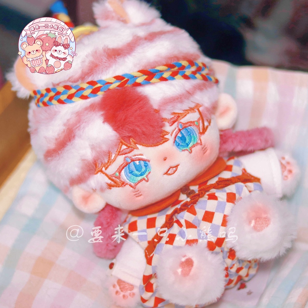 DOLL KHÔNG THUỘC TÍNH CÓ TAI VÀ ĐUÔI 20CM - BÚP BÊ KHÔNG THUỘC TÍNH 20CM CHÂN THÚ