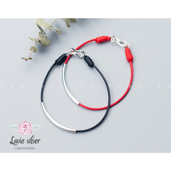 Lucky Bracelet (1 cặp ) - Vòng tay may mắn bạc 925