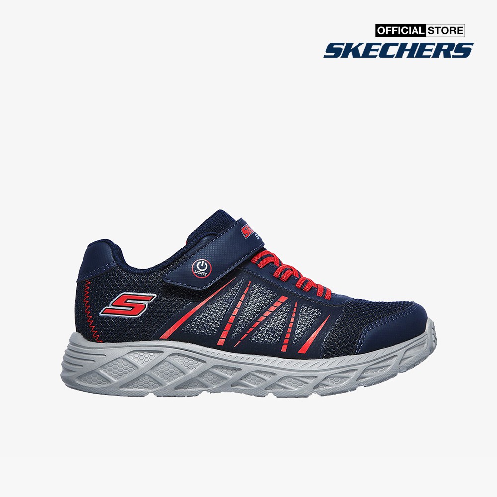 SKECHERS - Giày sneaker trẻ em S Lights Dynamic Flash 401530L-NVRD