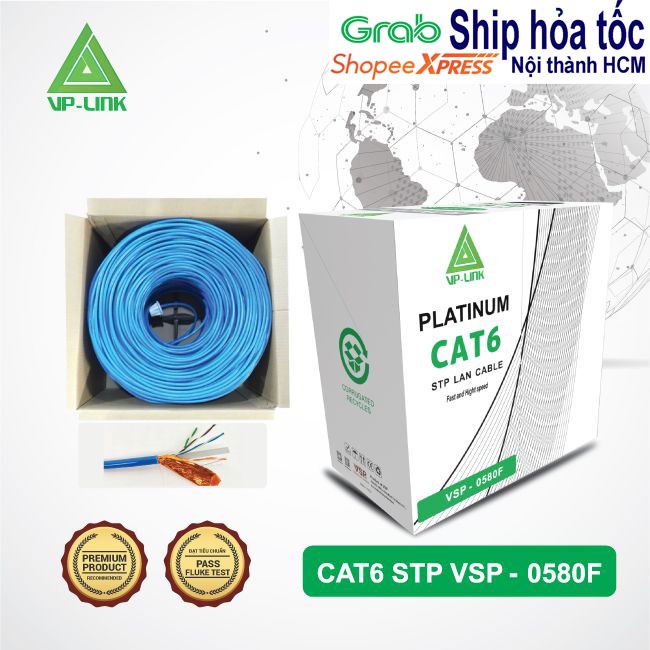 Cuộn 305m cáp mạng cáp lan CAT6, , Dây mạng, cáp lan, dây lan