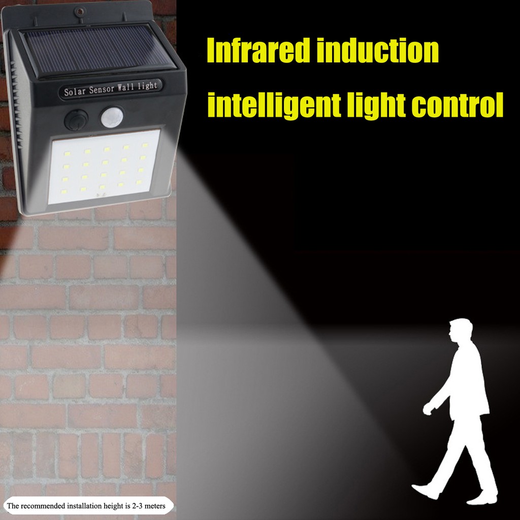 Đèn LED 30 bóng 3 chế độ sử dụng năng lượng mặt trời tiện lợi