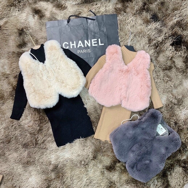 Váy len body cao cấp cho bé 9- 30kg