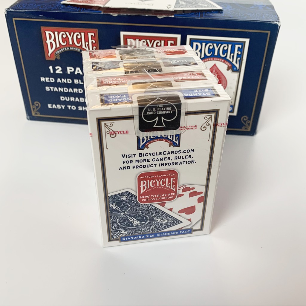 Bộ bài tây Bicycle Standard, Rider Back, Made in USA