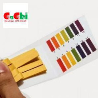 giấy thử PH dạng tệp, đo dung dịch, mỹ phẩm