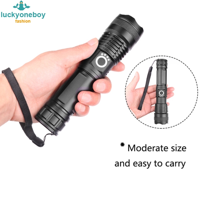 Đèn pin LED có thể kéo dài và có chức năng phóng to XHP50 | BigBuy360 - bigbuy360.vn