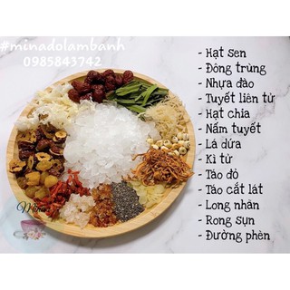 Set nấu chè Dưỡng Nhan 14 Vị