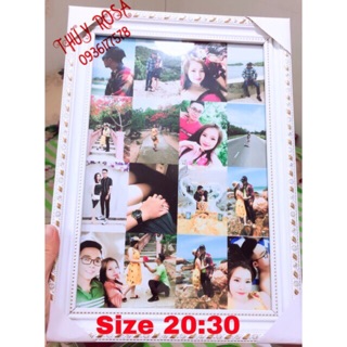 KHUNG GỖ MẶT KÍNH SIZE 20:30 LOẠI 1