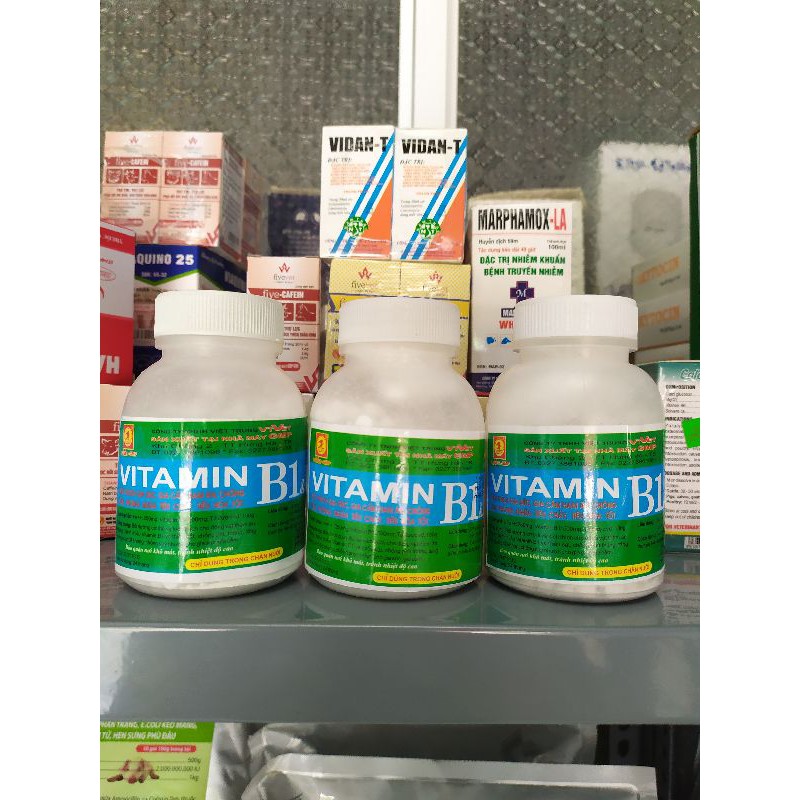 Vitamin B1 & Fe 1800v - Kích thích vật nuôi ham ăn, chóng lớn, phòng ngừa tiêu chảy