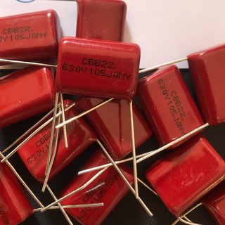 Combo 10 con Tụ CBB22 630V105J tụ 630v 105j tụ 105j 630v cho máy hàn