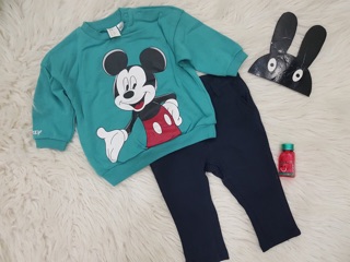 Áo nỉ mickey H&M xuất dư